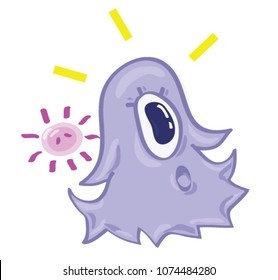 little purple monster