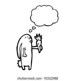 kleiner Kaninchencartoon