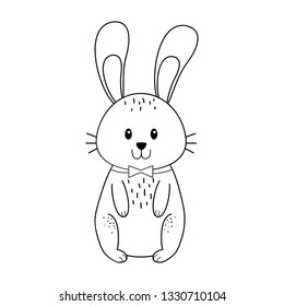 little rabbit easter character