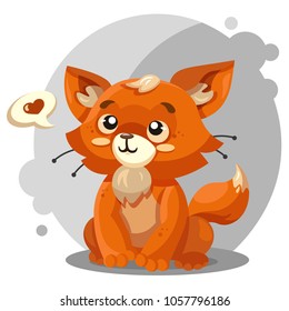 Little red kitten