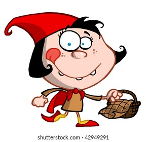 Little Red Riding Hood Girl