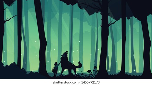 Little Red Riding Hood Images Stock Photos Vectors Shutterstock