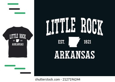 Little rock t shirt design