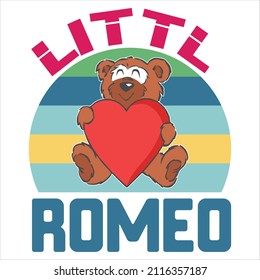 Little Romeo T-Shirt Designs SVG Designs