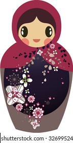 little Russian doll design