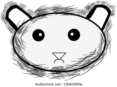 Little sad panda