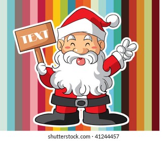 little santa character