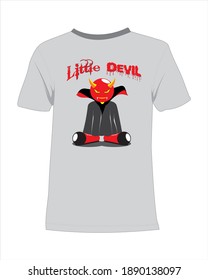 LITTLE SATAN THEME T-SHIRTS EXAMPLE 