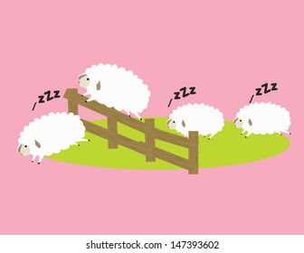 a little sheep cartoon