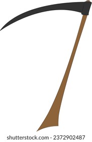 little sickle with vector art