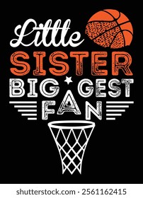 Little sister biggest fan Design