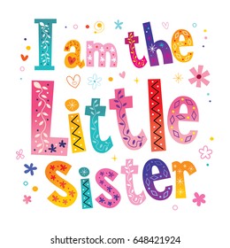 I Am The Little Sister Illustration