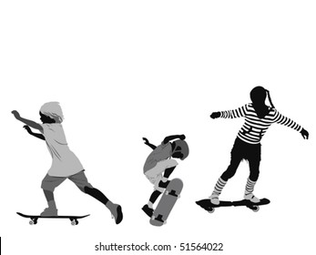 little skaters