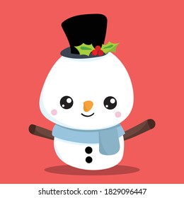 pequeña ilustración vectorial de diseño de nieve