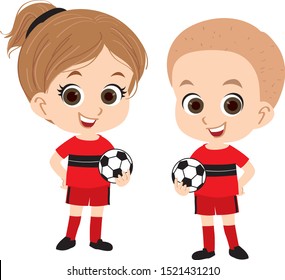 Little Soccer Player Kids - Profession Set