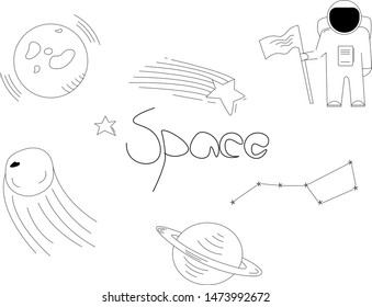 A little space icon doodle