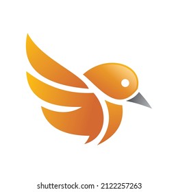little sparrow vector can be used for logo