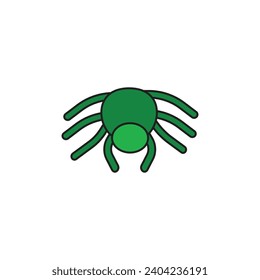 little spider vector type icon