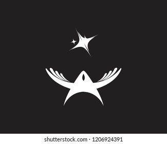 Little Star Logo Vector Template