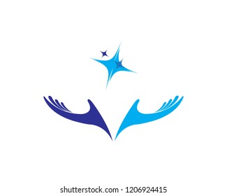 Little Star Logo Vector Template