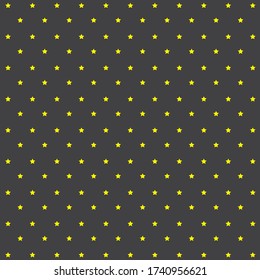 Little star seamless pattern background vector