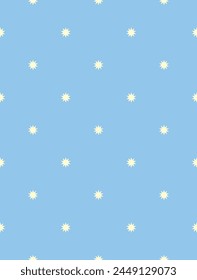 Little stars cute seamless pattern design. Vector illustration.