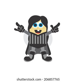 little superhero character