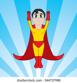 Little Superhero Flying