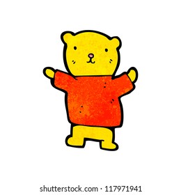little teddy bear cartoon