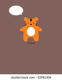 little tiger card
