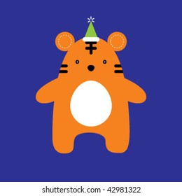 little tiger card