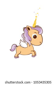 Little unicorn poster