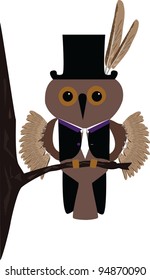 Little vector owl