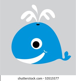 little whale card