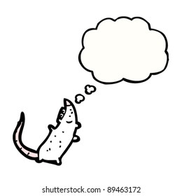 little white mouse cartoon