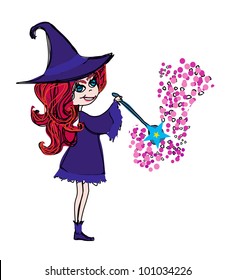 little witch girl