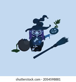 The Little Witch Is Indulging