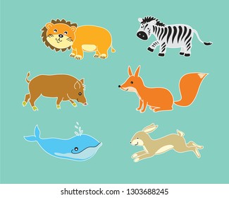 live animals with faces - eyes and smile