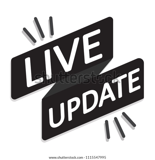 Live Black Update Vector Icon Stock Vector (Royalty Free) 1115547995 ...