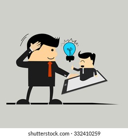 Live chat and exchange idea on the internet.