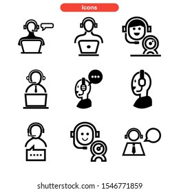 live chat icon isolated sign symbol vector illustration - Collection of high quality black style vector icons
