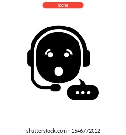 live chat icon isolated sign symbol vector illustration - high quality black style vector icons
