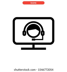 live chat icon isolated sign symbol vector illustration - high quality black style vector icons
