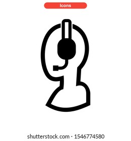 live chat icon isolated sign symbol vector illustration - high quality black style vector icons
