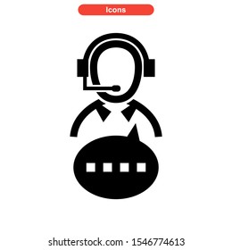 live chat icon isolated sign symbol vector illustration - high quality black style vector icons
