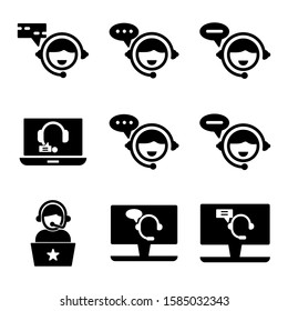 live chat icon isolated sign symbol vector illustration - Collection of high quality black style vector icons

