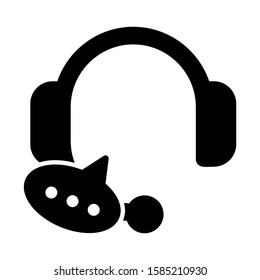 live chat icon isolated sign symbol vector illustration - high quality black style vector icons
