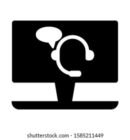 live chat icon isolated sign symbol vector illustration - high quality black style vector icons
