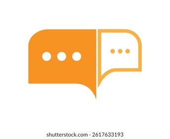 live chat icon on white background