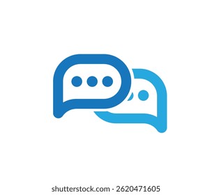 Icono de chat en vivo sobre fondo blanco